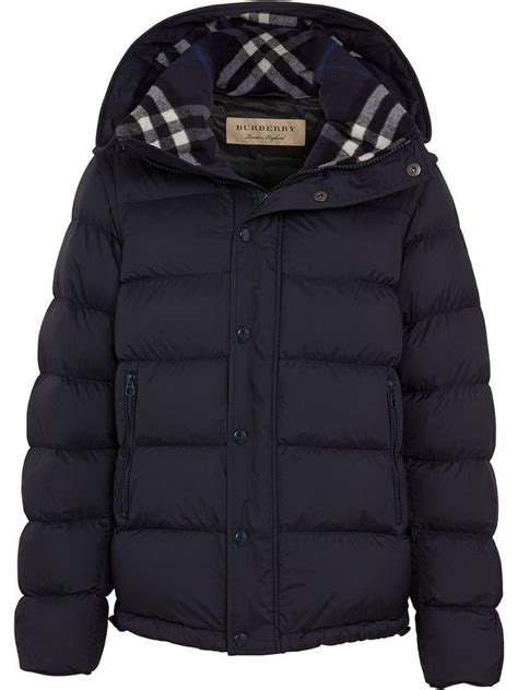 burberry jas heren donkerblauw|farfetch Burberry jackets.